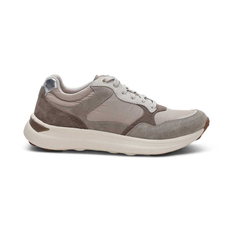 Molly Lace Up Women Sneakers Taupe - Sole Therapy