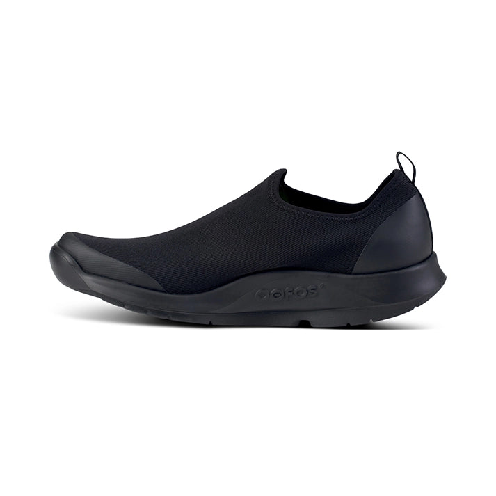 OOFOS MEN'S OOMG SPORT LOW SHOE - BLACK - Sole Therapy