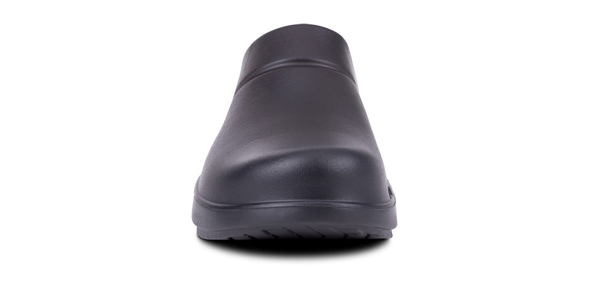 OOFOS UNISEX CLOG SLIDE SANDALS -BLACK - Sole Therapy