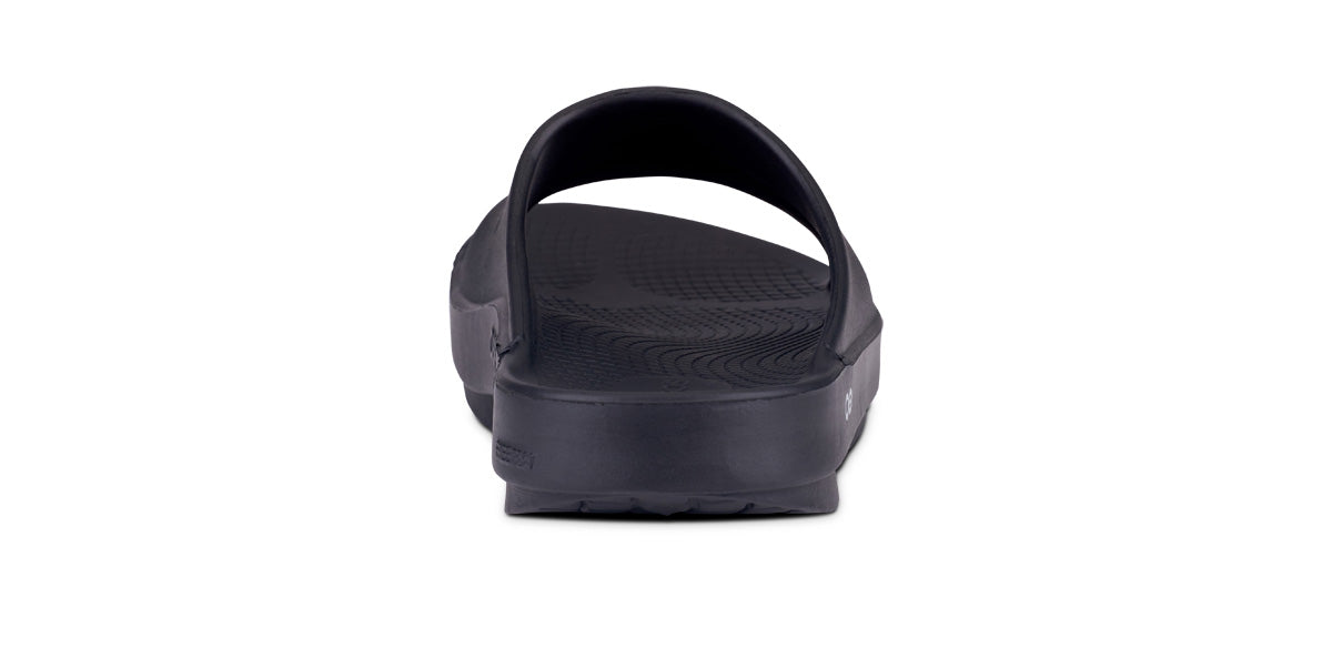 OOFOS UNISEX OOAHH SLIDE SANDAL-BLACK - Sole Therapy