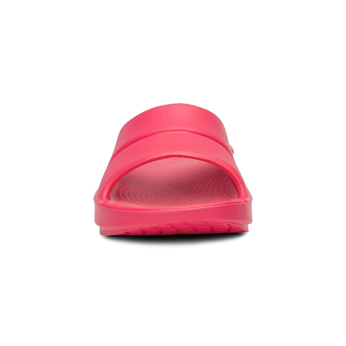 OOFOS UNISEX OOAHH SLIDE SANDALS - NEON BERRY - Sole Therapy