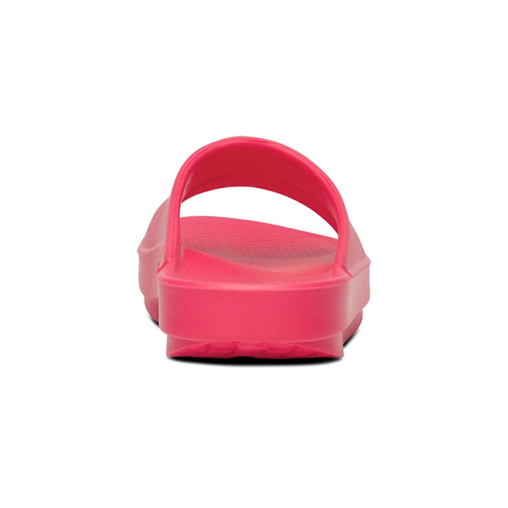 OOFOS UNISEX OOAHH SLIDE SANDALS - NEON BERRY - Sole Therapy