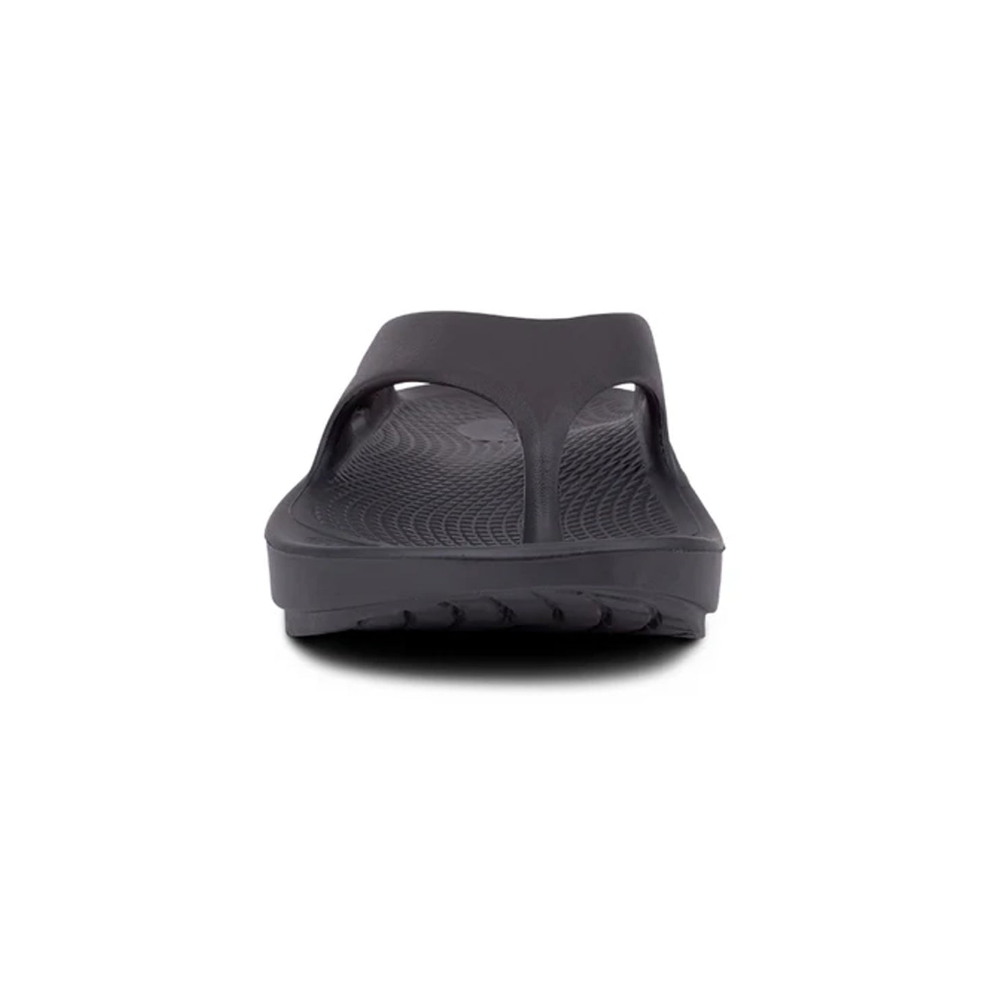 OOFOS UNISEX OORIGINAL THONG SPORTS SANDAL- BLACK - Sole Therapy