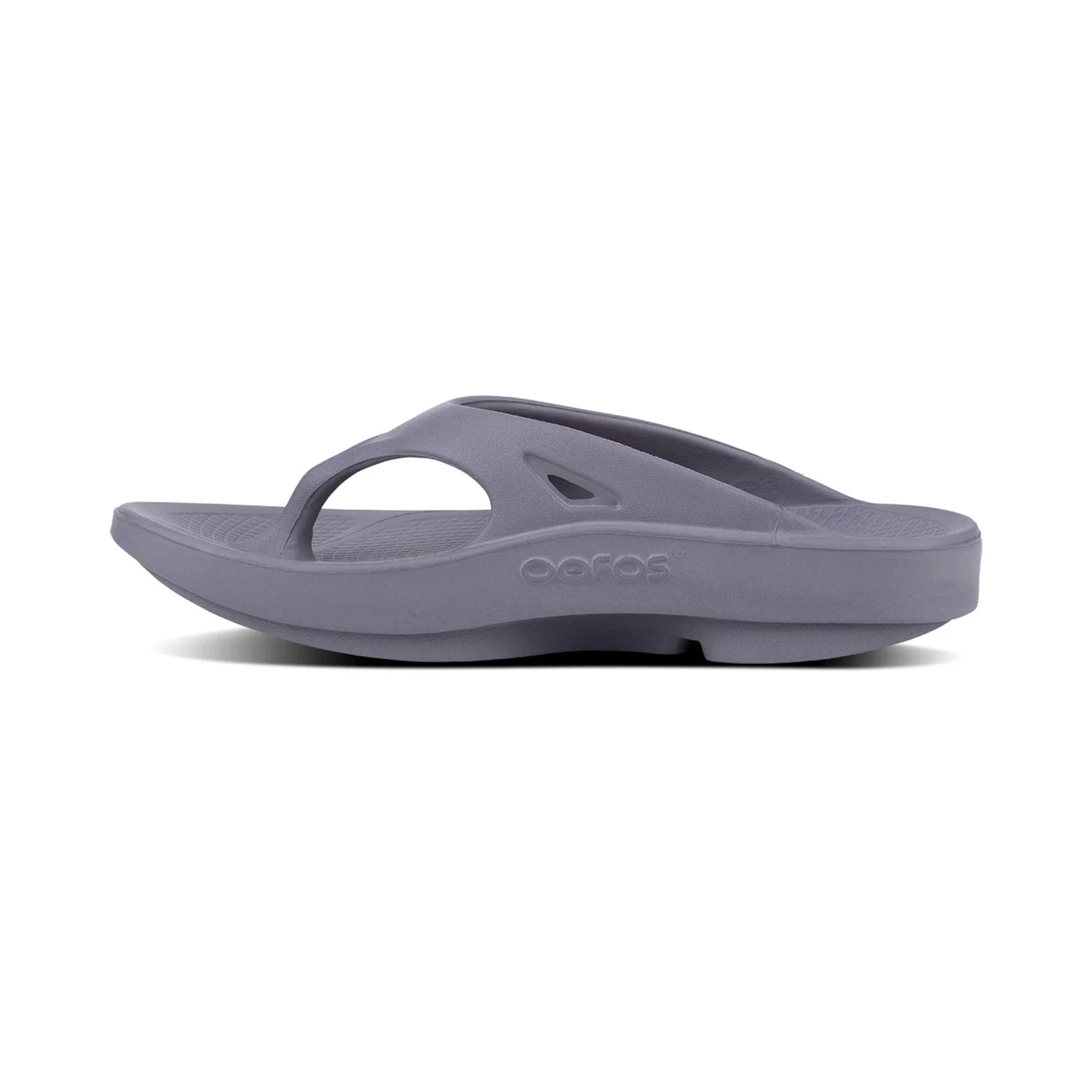 OOFOS UNISEX OORIGINAL THONG SPORTS SANDAL - SLATE - Sole Therapy
