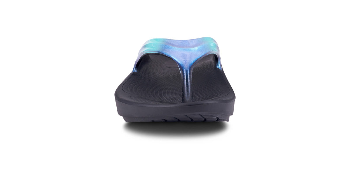 OOFOS UNISEX OOlala Luxe Sandal-ATLANTIS - Sole Therapy