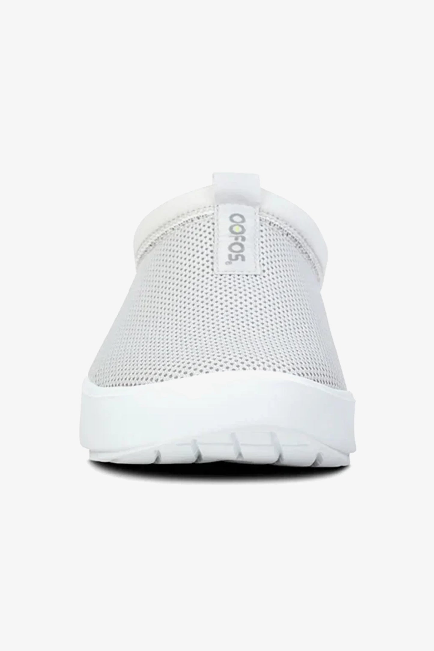 OOFOS WOMEN OOCOOZIE SPORT MULE - WHITE GREY - Sole Therapy