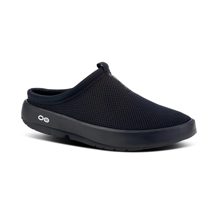 OOFOS WOMEN'S OOCOOZIE SPORT MULE - BLACK - Sole Therapy