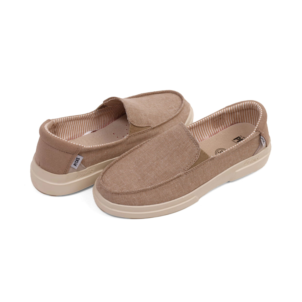 PITAS WOMEN JARA ULTRYLIGHT SLIP-ON -BEIGE - Sole Therapy