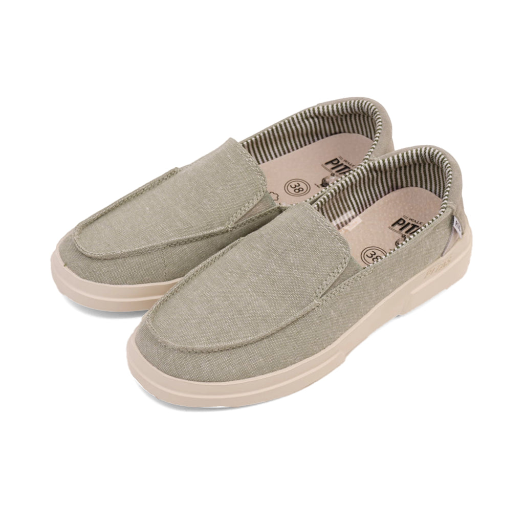 PITAS WOMEN JARA ULTRYLIGHT SLIP-ON -VERDE - Sole Therapy