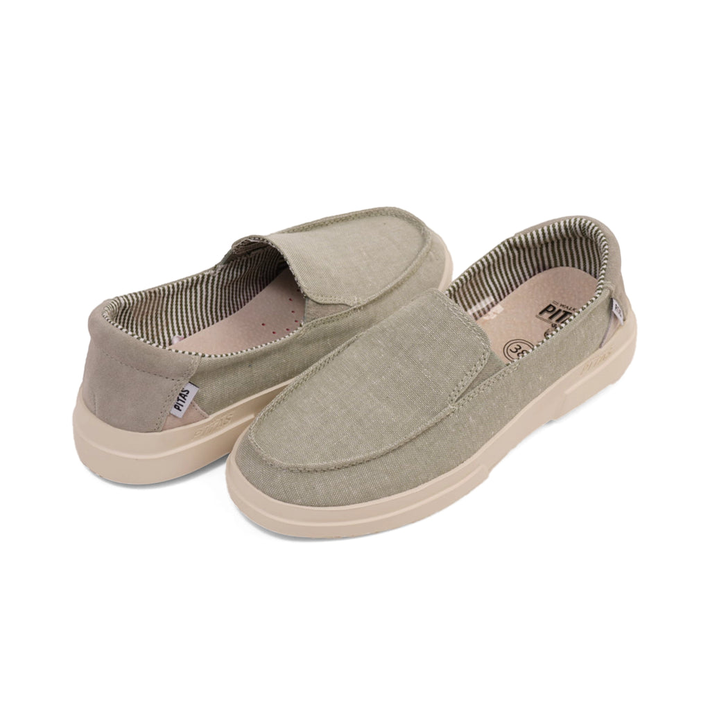 PITAS WOMEN JARA ULTRYLIGHT SLIP-ON -VERDE - Sole Therapy