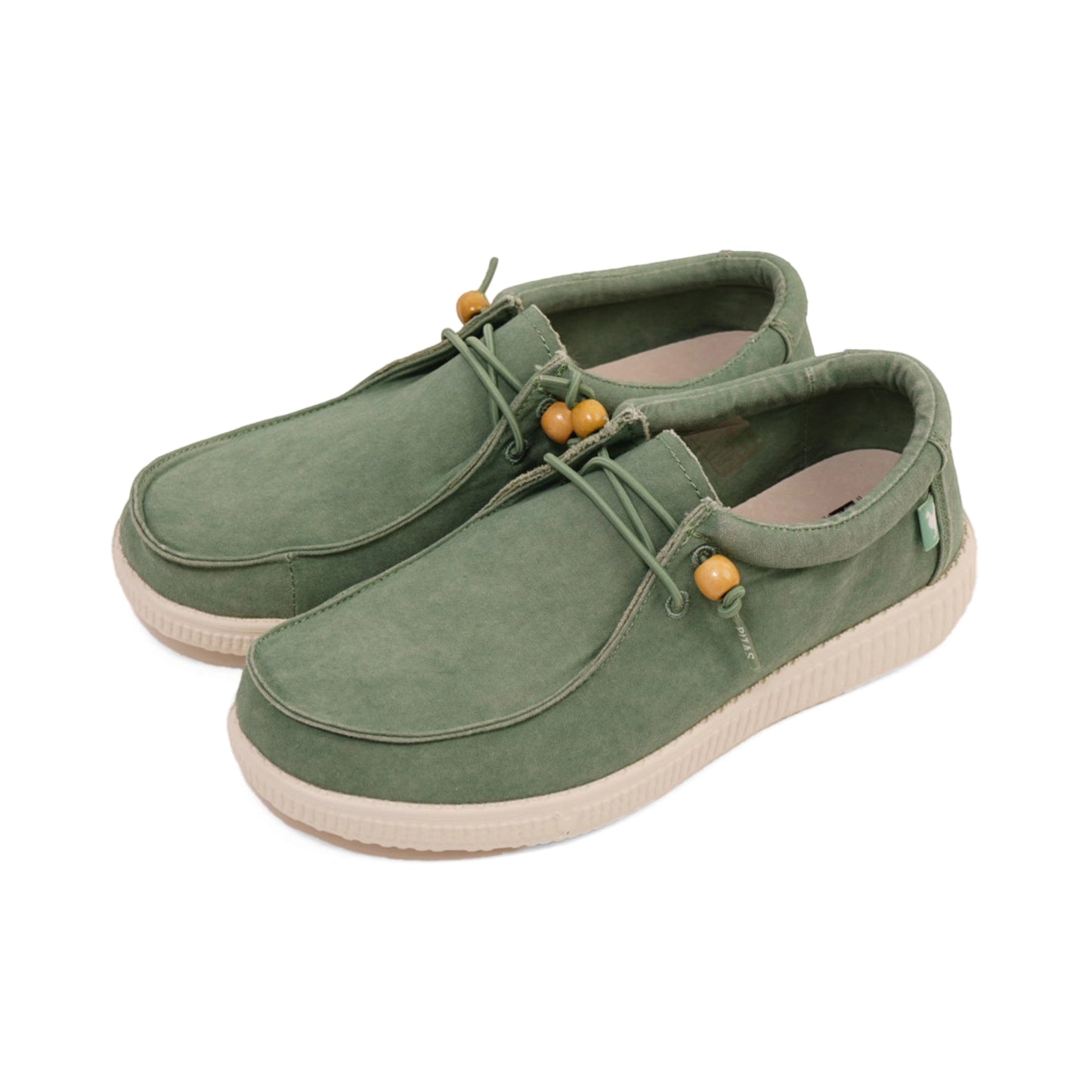 PITAS WOMEN ULTRALIGHT CANVAS WALLY- VERDE MENTA - Sole Therapy
