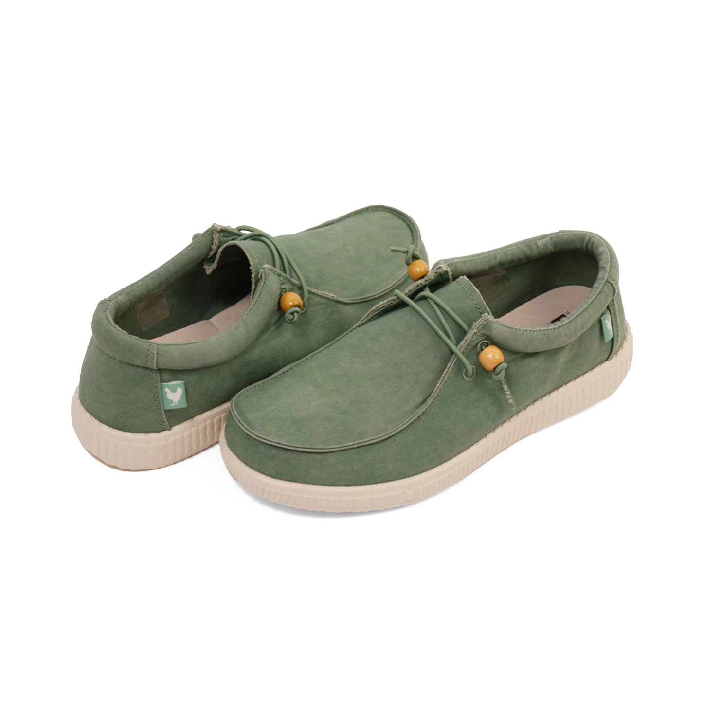 PITAS WOMEN ULTRALIGHT CANVAS WALLY- VERDE MENTA - Sole Therapy