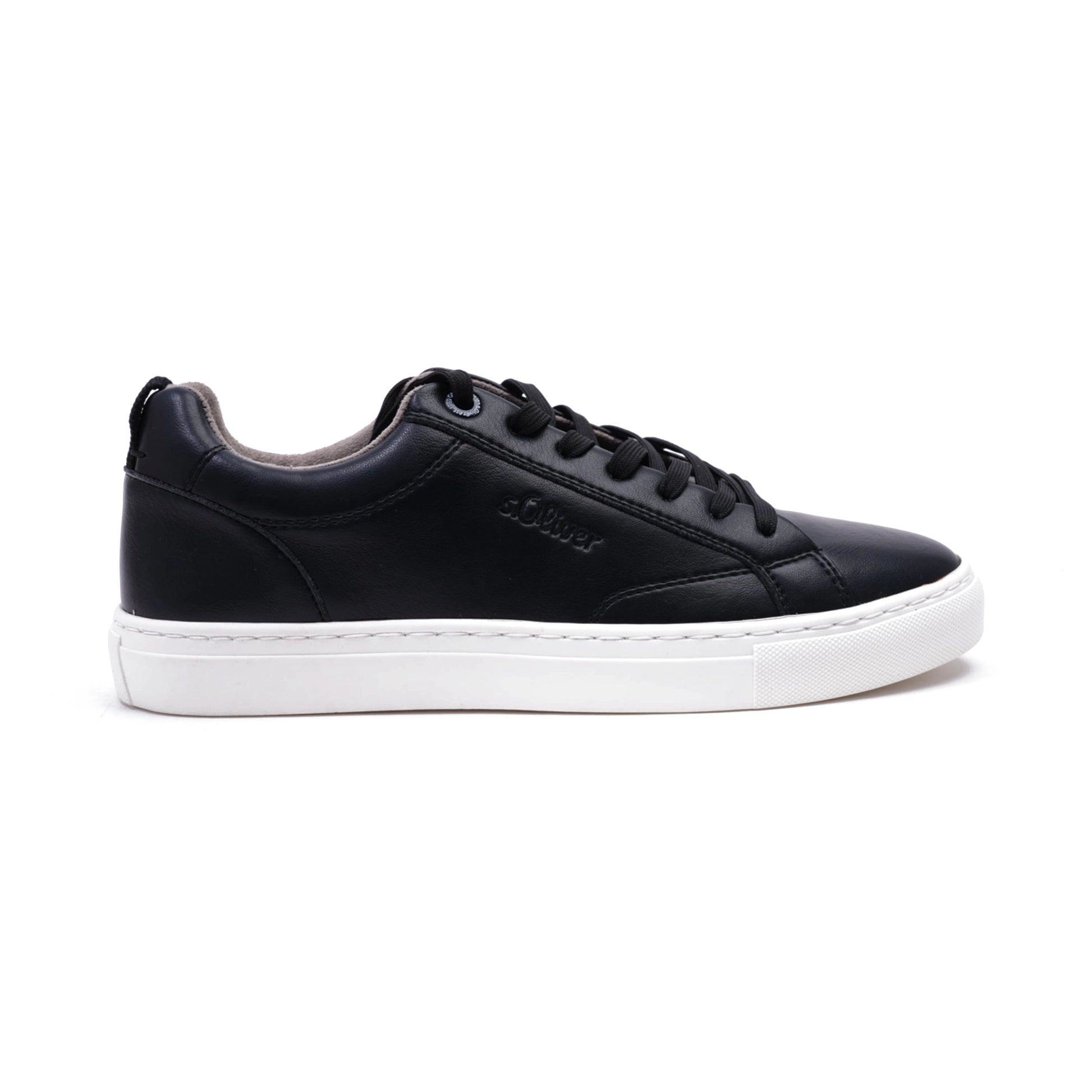 S.Oliver Men's Casual Sneakers Black - Sole Therapy