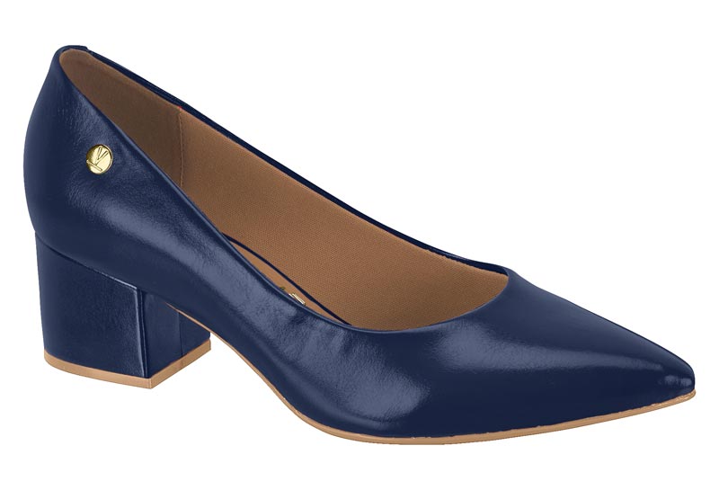 SAPATO FEMININO NAPA GARDA NAVY - Sole Therapy