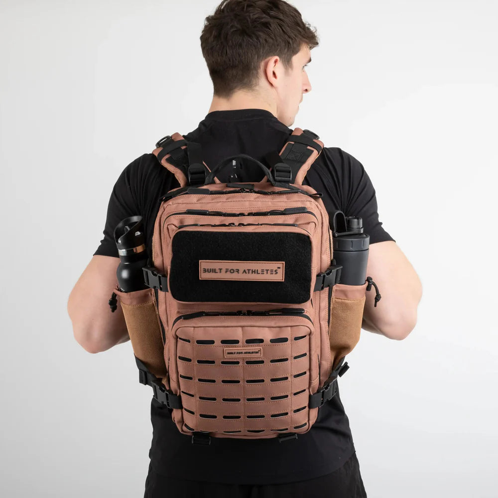 SMALL GYM BACK PACK BUILT FOR ATHLETES MOCHA - Sole Therapy