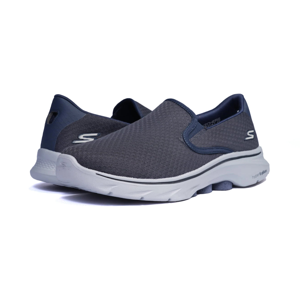 Skechers Go Walk 7 Men Memory Foam Walking Shoes Navy - Sole Therapy