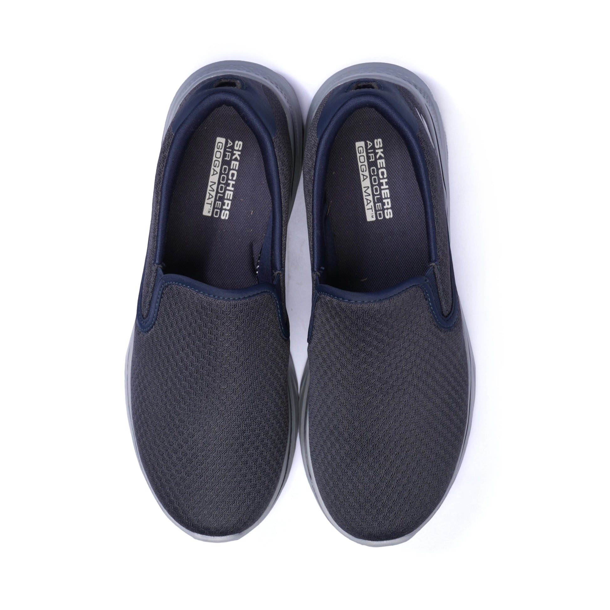 Skechers Go Walk 7 Men Memory Foam Walking Shoes Navy - Sole Therapy