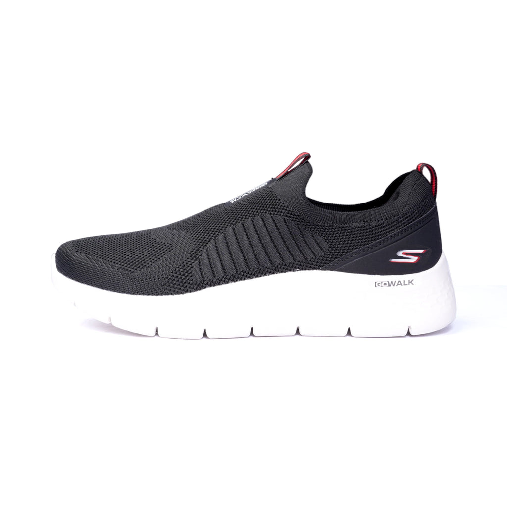 Skechers Go Walk Flex Men Memory Foam Walking Shoes Black - Sole Therapy