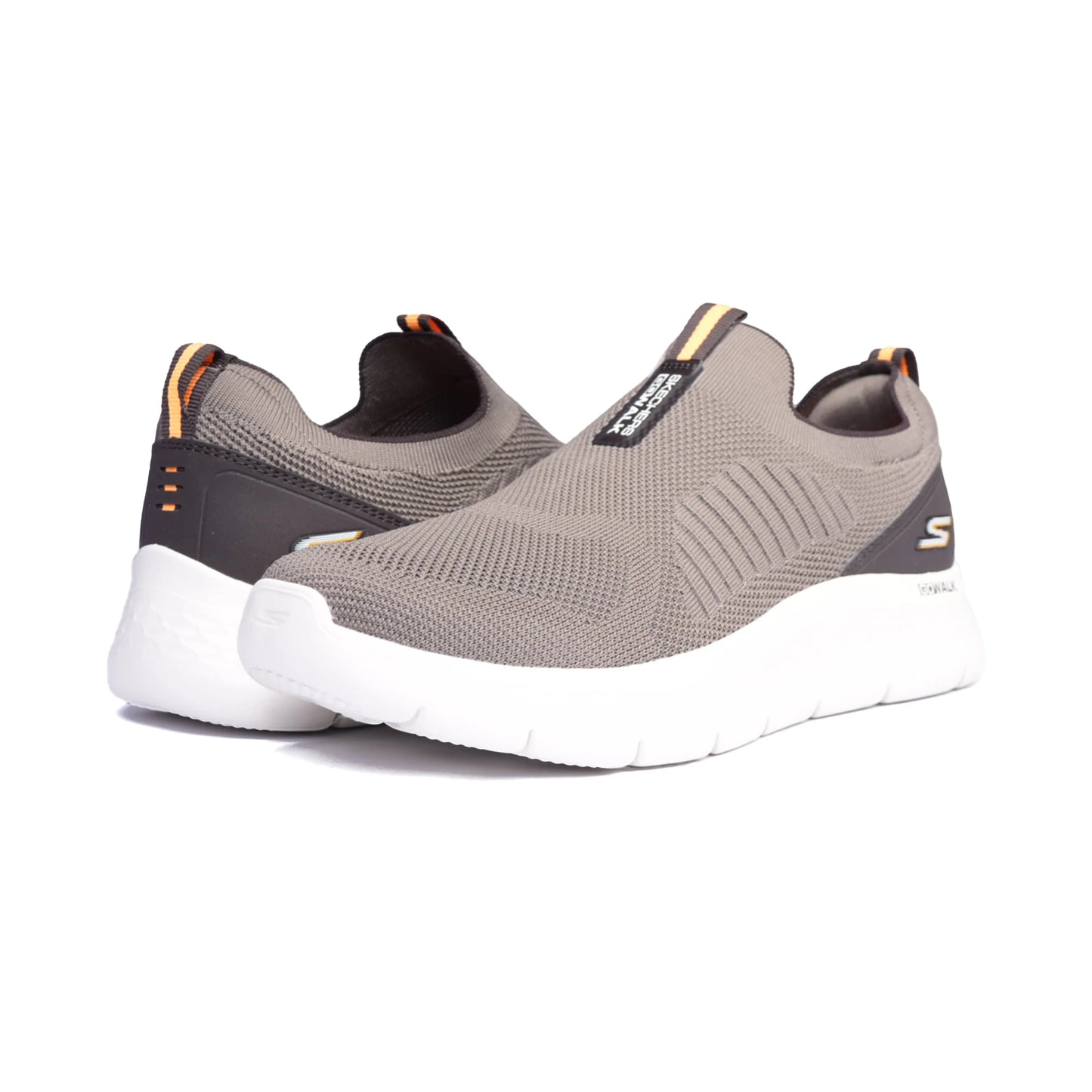 Skechers Go Walk Flex Men Memory Foam Walking Shoes Brown - Sole Therapy