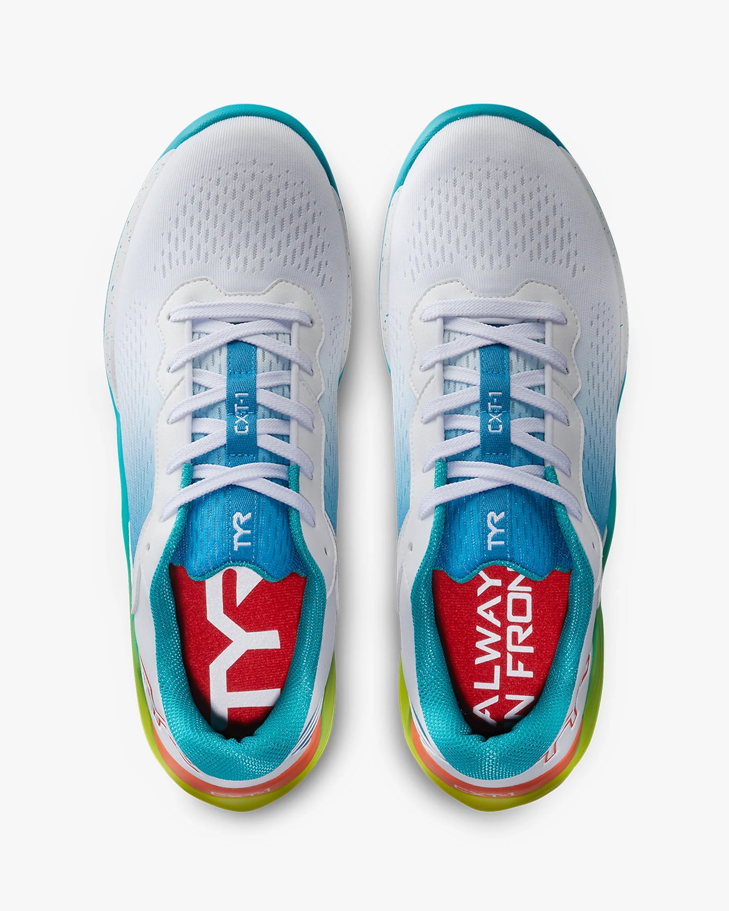 TYR MENS ELITE SPORTS SHOES WHITE/GREEN