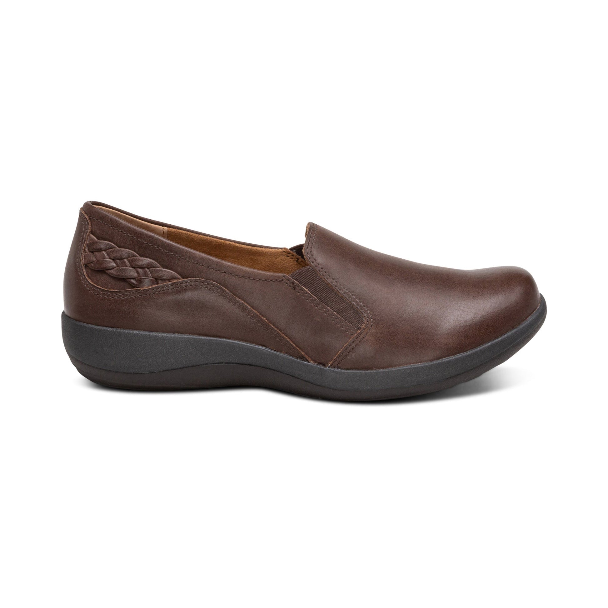 Trisha Slip On Shoes Brown - Sole Therapy