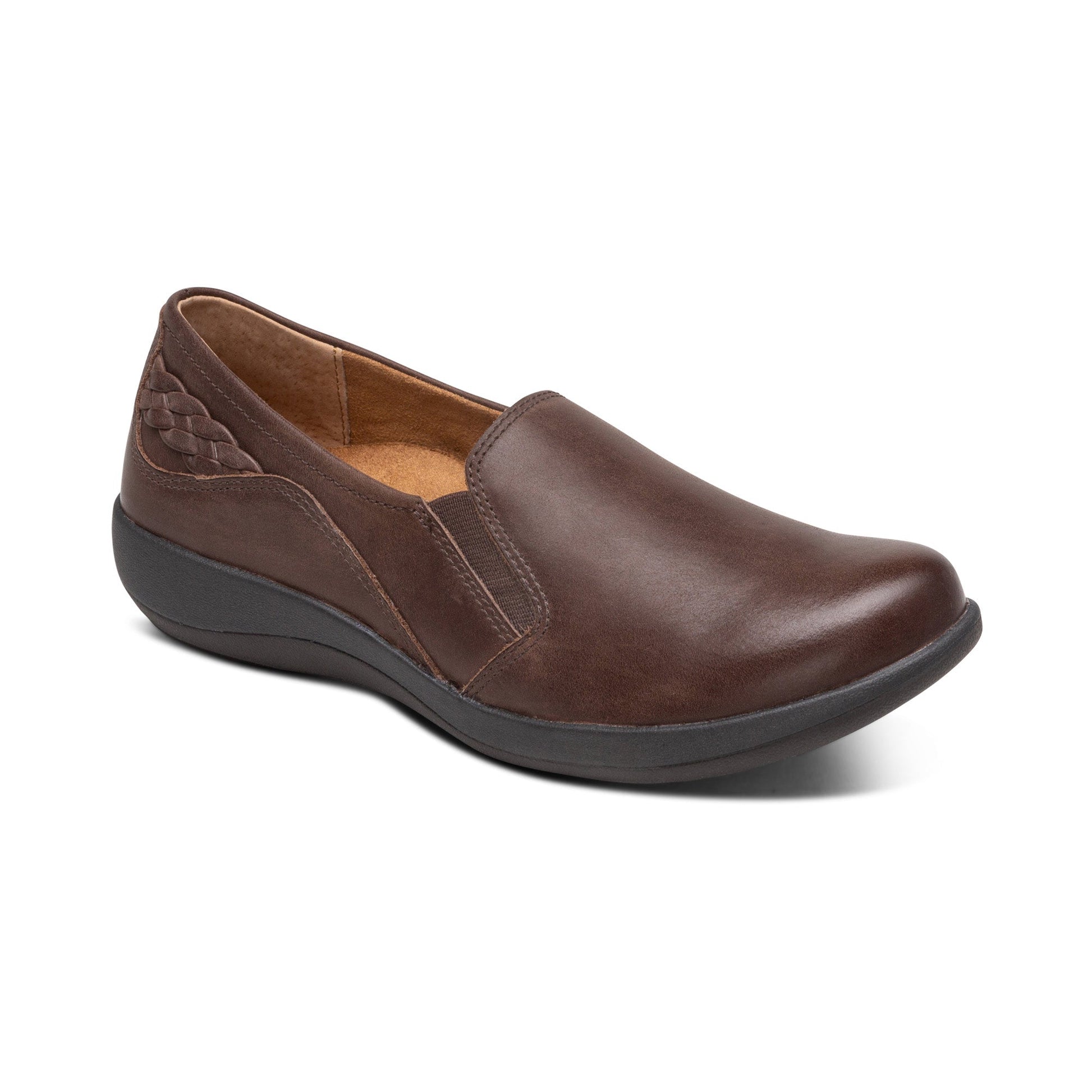 Trisha Slip On Shoes Brown - Sole Therapy