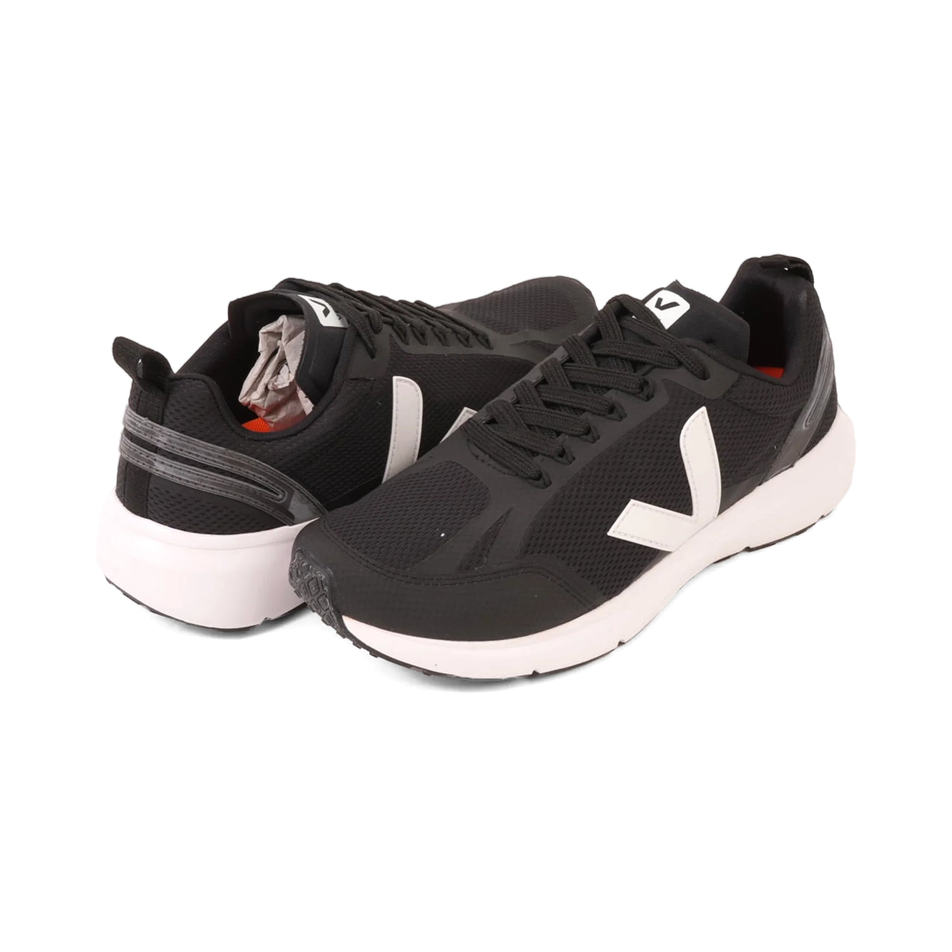 VEJA MENS SNEAKERS-CL0102511 BLACK WHITE - Sole Therapy