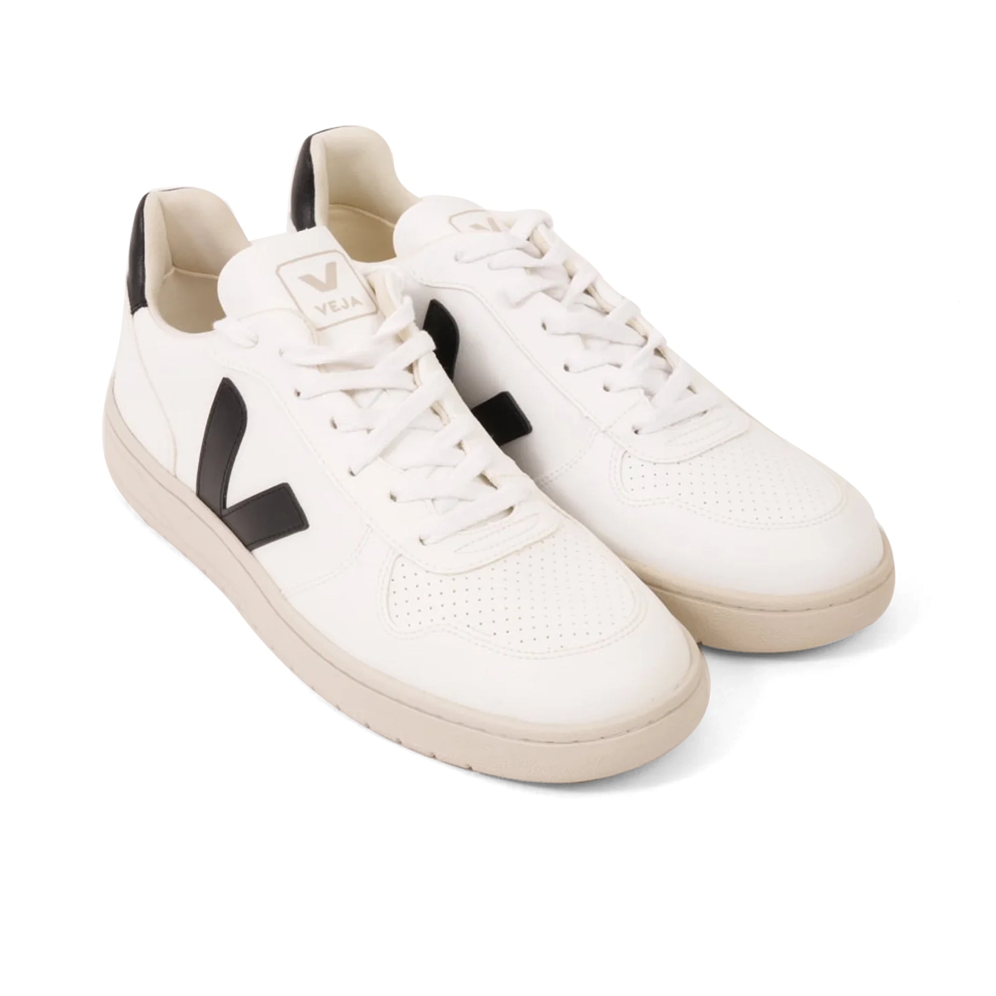 VEJA MENS SNEAKERS-VX0702901 WHITE BLACK - Sole Therapy
