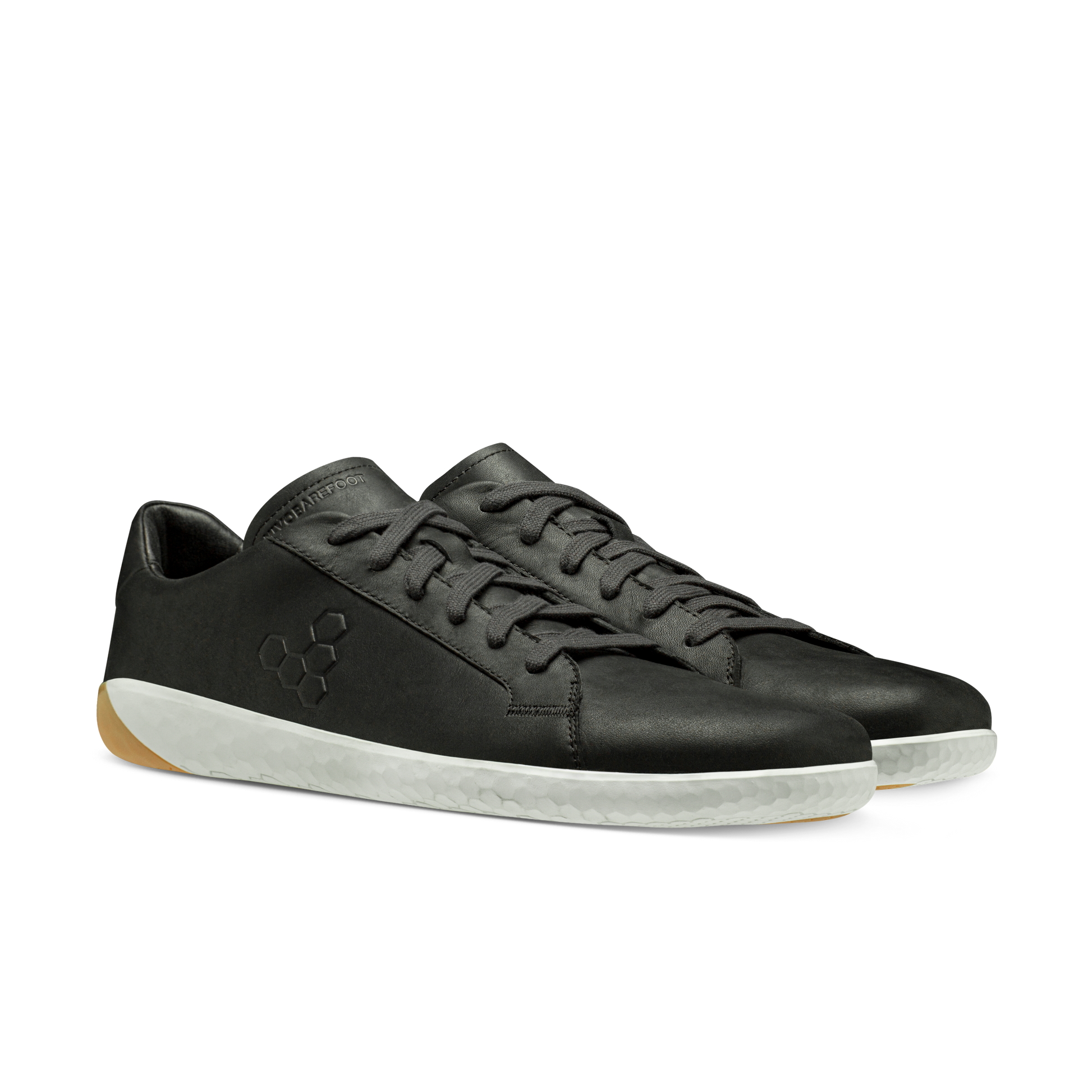 Vivobarefoot Geo Court Womens Obsidian - Sole Therapy