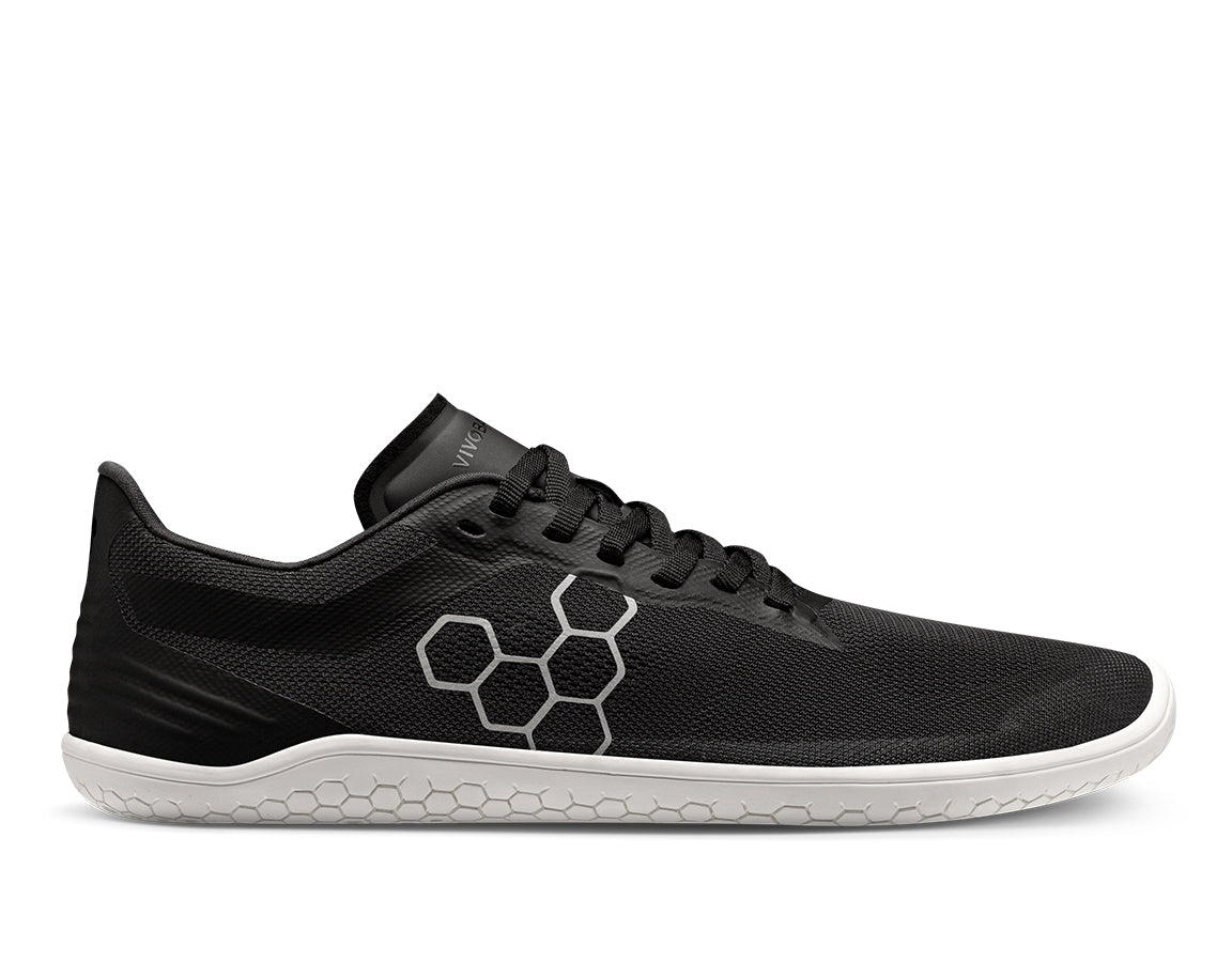 Vivobarefoot Geo Racer II Womens Obsidian - Sole Therapy