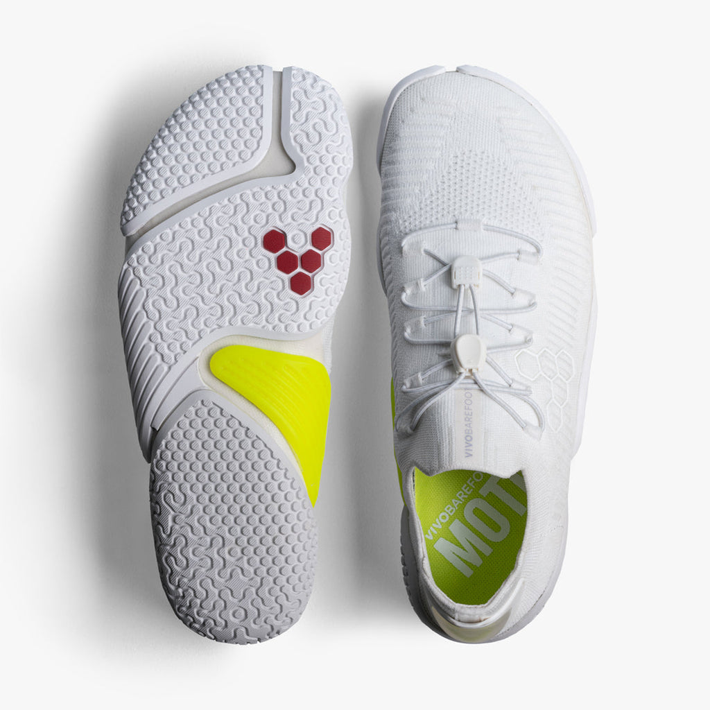 Vivobarefoot  Motus Flex Women'S Bright White - Sole Therapy