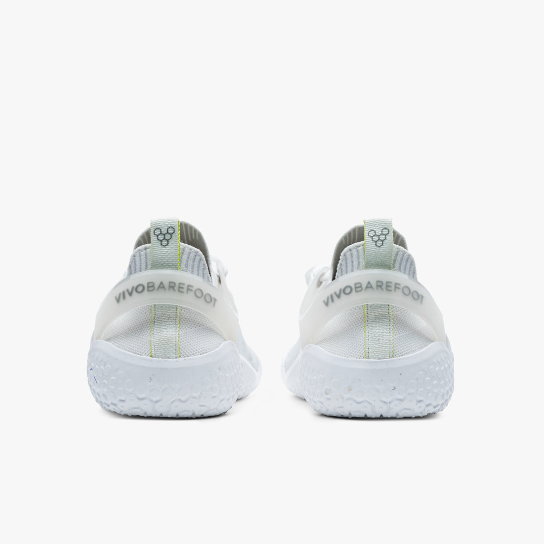 Vivobarefoot  Motus Strength Womens Bright White-Grey - Sole Therapy