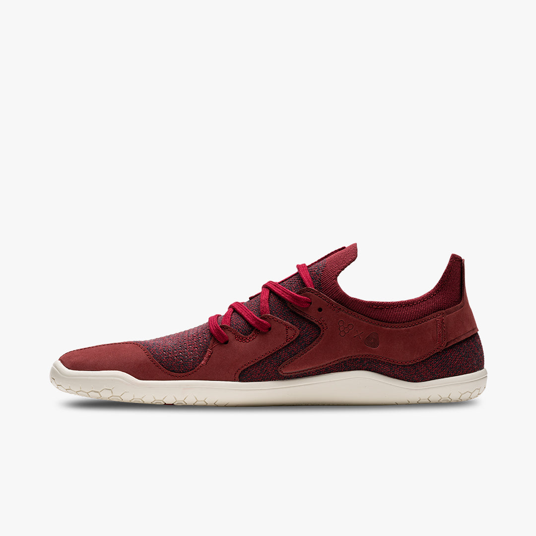 Vivobarefoot Primus Asana Ii Mens Burgundy - Sole Therapy