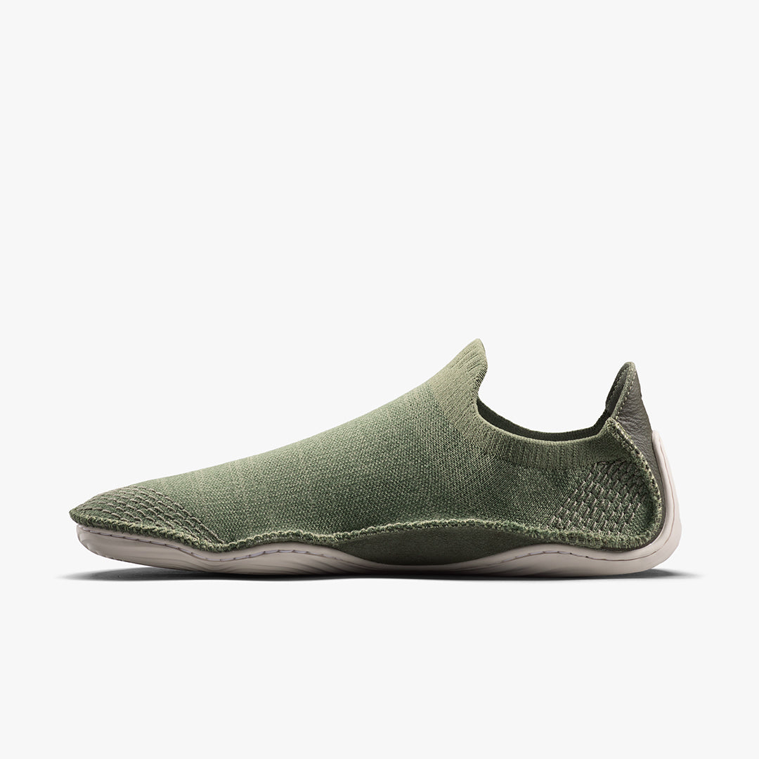 Vivobarefoot Sensus Knit Men's Olive Night - Sole Therapy