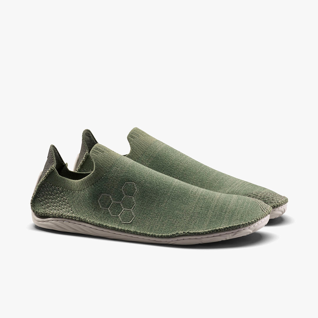 Vivobarefoot Sensus Knit Men's Olive Night - Sole Therapy