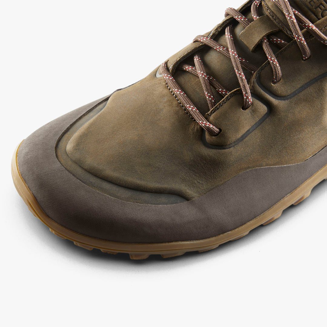 Vivobarefoot Tracker Leather Low Mens Bracken - Sole Therapy