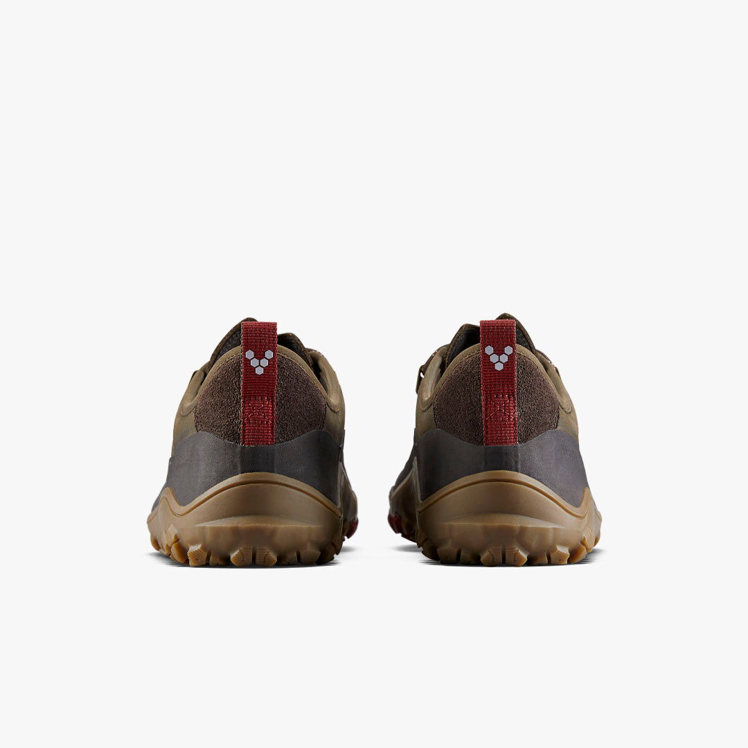 Vivobarefoot Tracker Leather Low Mens Bracken - Sole Therapy