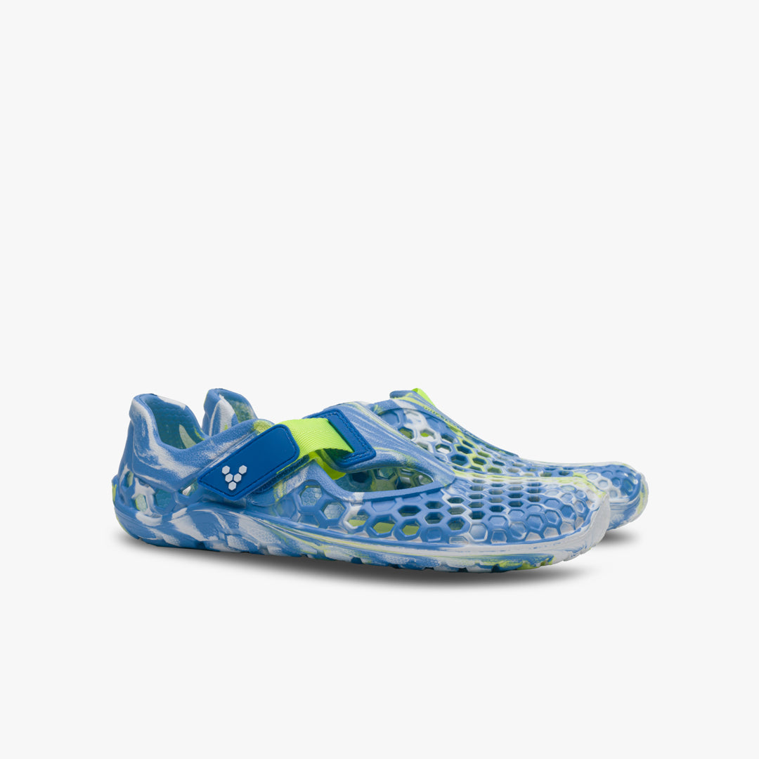 Vivobarefoot Ultra Bloom Juniors Blue Aqua - Sole Therapy