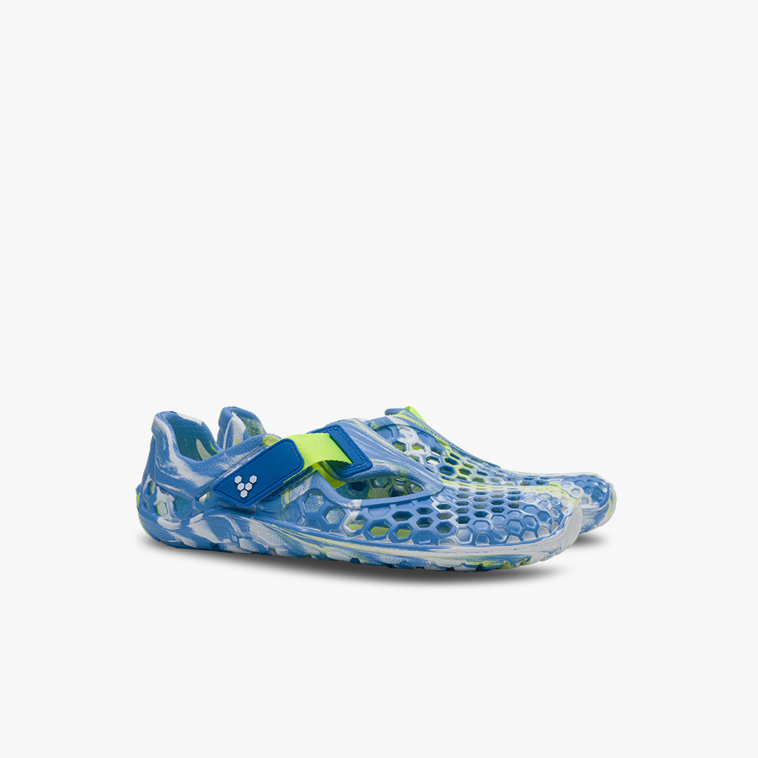 Vivobarefoot Ultra Bloom Kids Blue Aqua - Sole Therapy