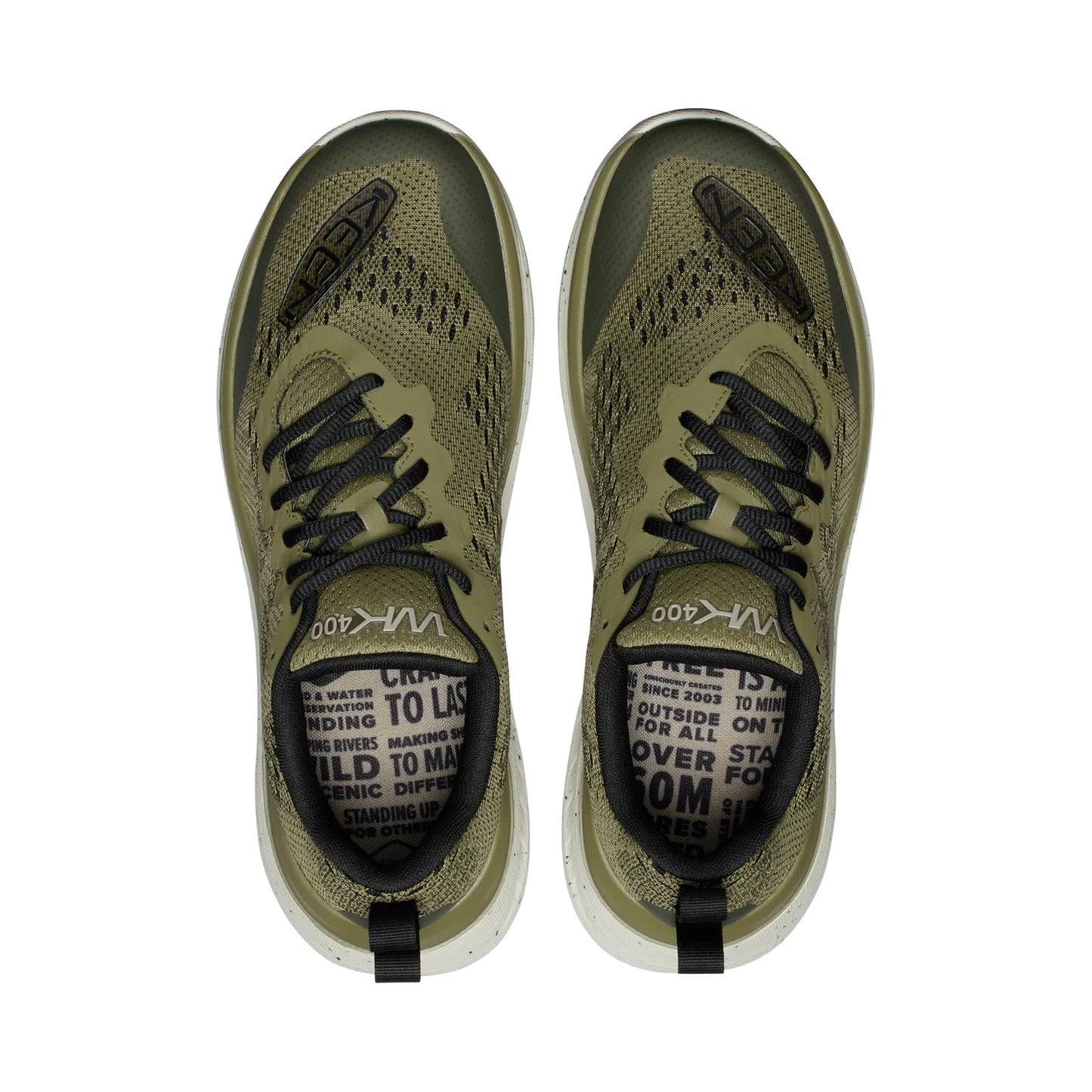 WK400 MEN UNEEK SHOES OLIVE/BLACK - Sole Therapy