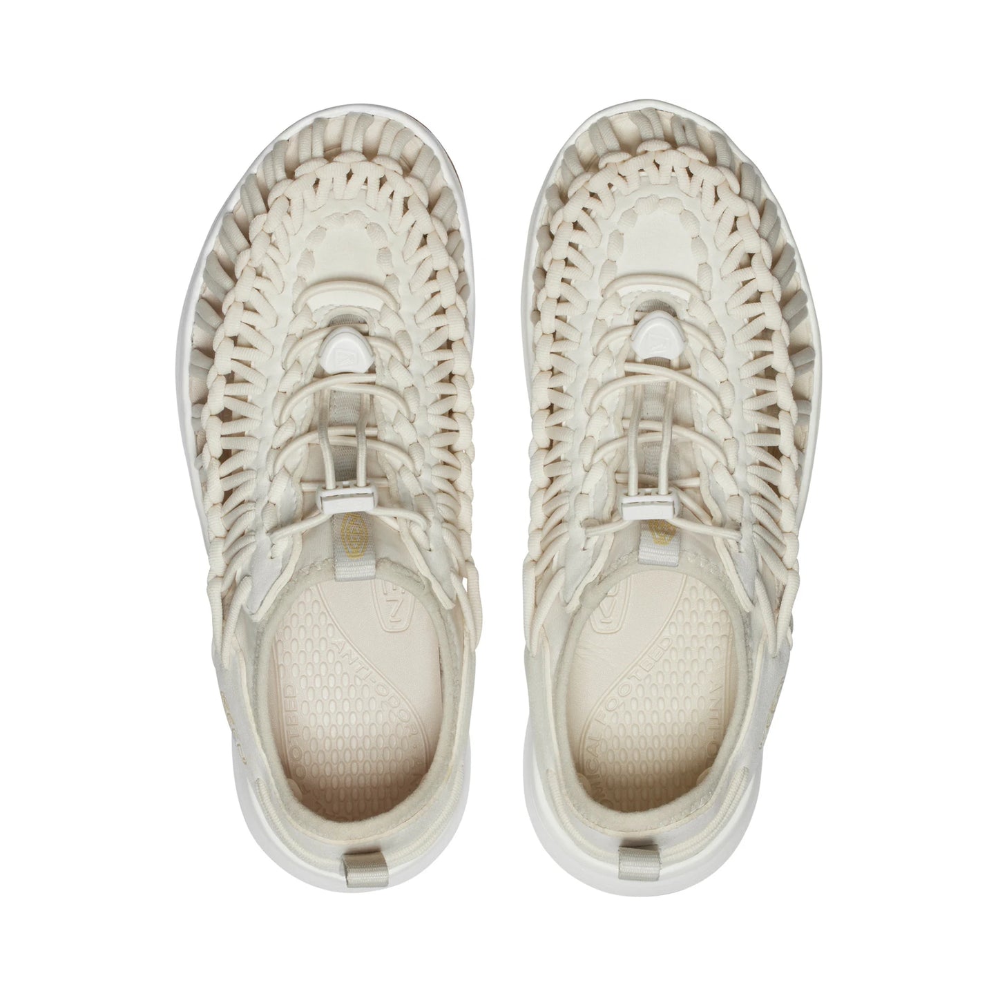 WOMEN UNEEK O3 FLAT SANDALS BIRCH/STAR WHITE - Sole Therapy