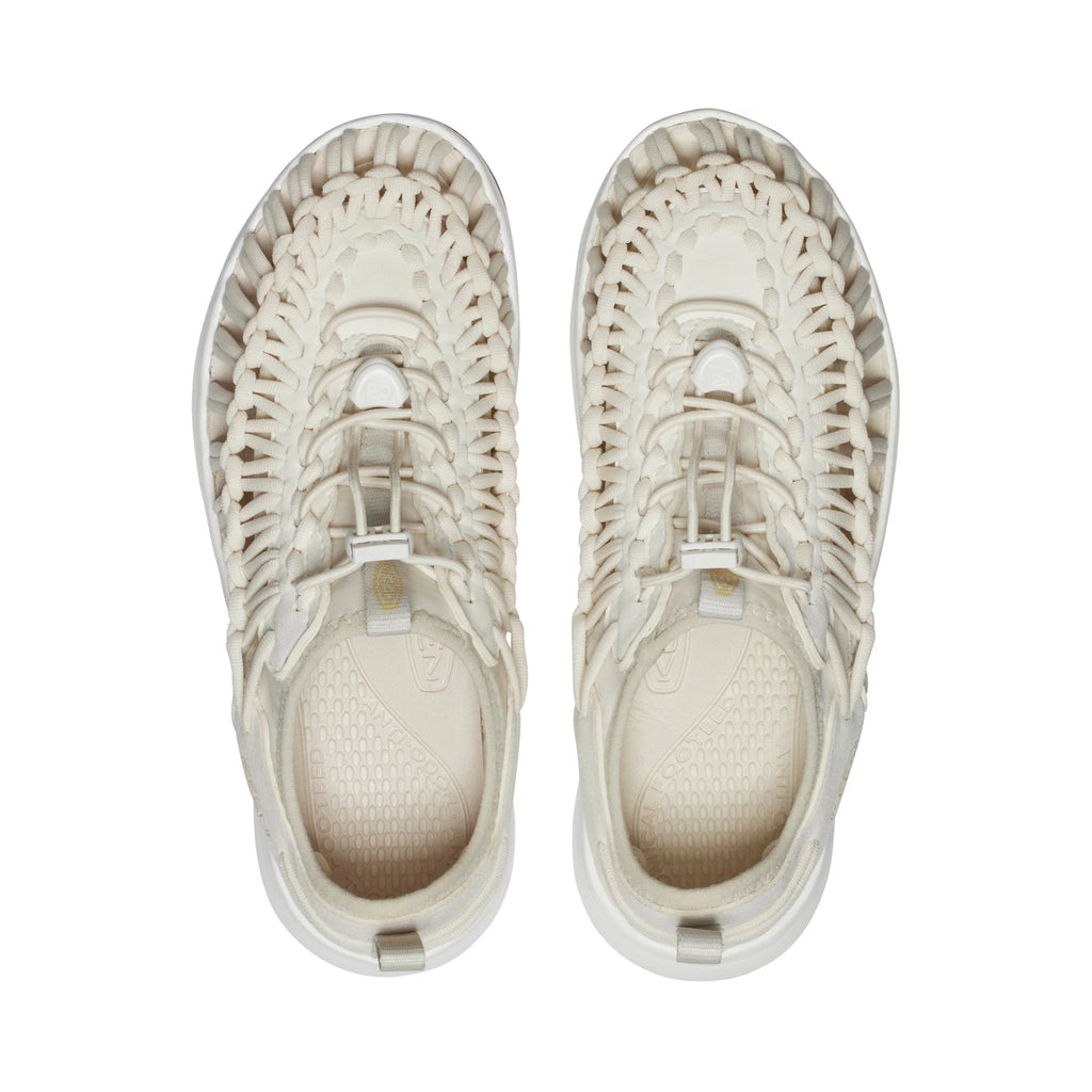 WOMEN UNEEK O3 FLAT SANDALS BIRCH/STAR WHITE - Sole Therapy