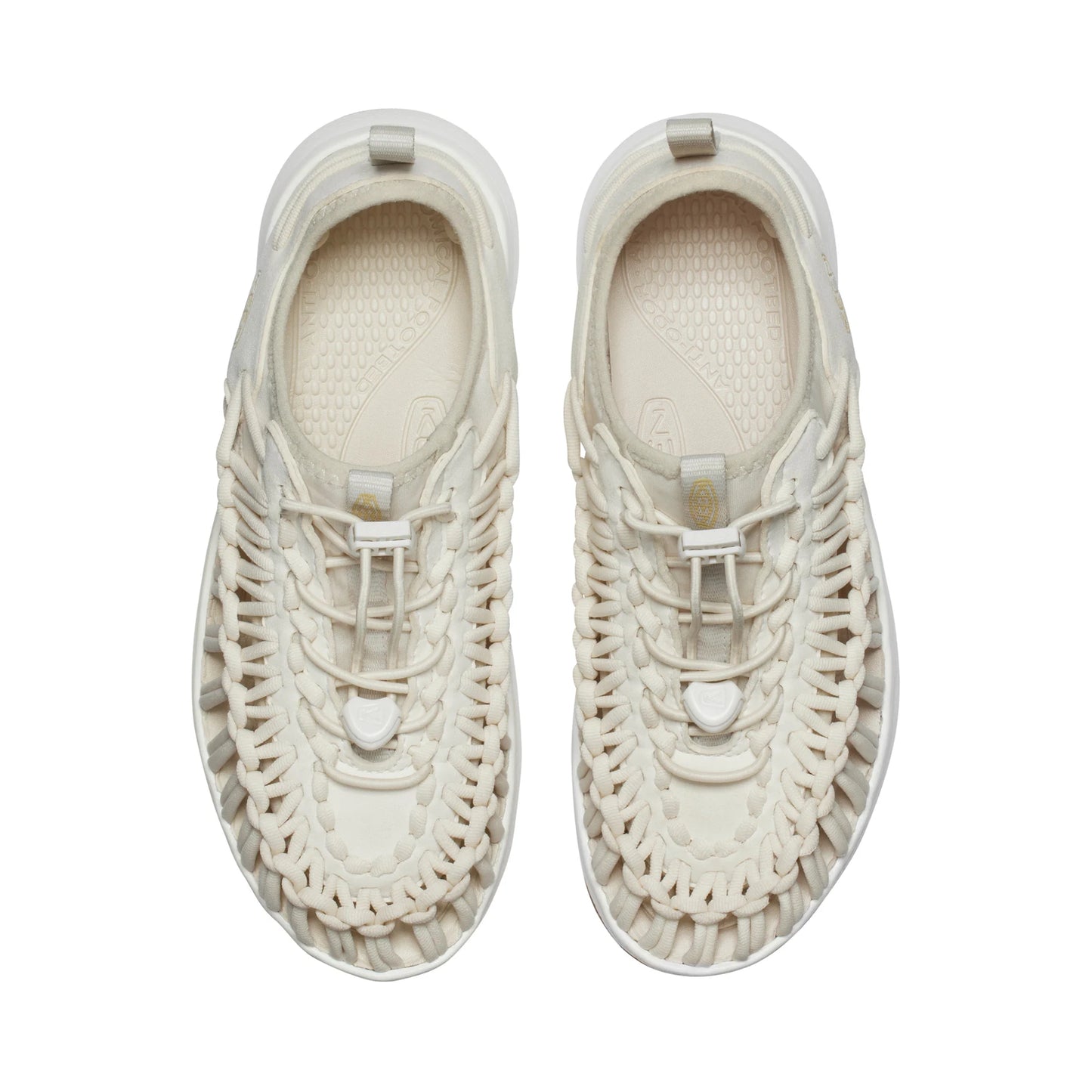 WOMEN UNEEK O3 FLAT SANDALS BIRCH/STAR WHITE - Sole Therapy