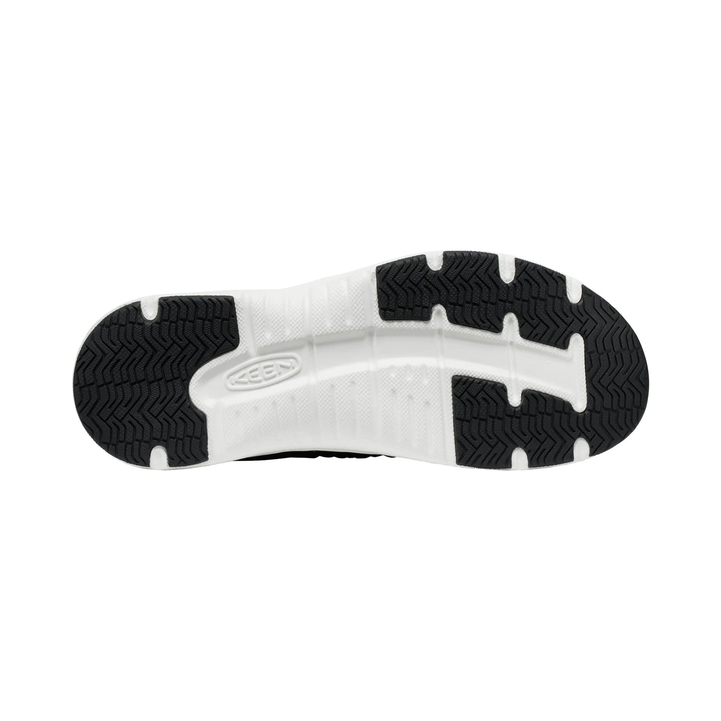 WOMEN UNEEK O3 FLAT SANDALS BLACK /STAR WHITE - Sole Therapy