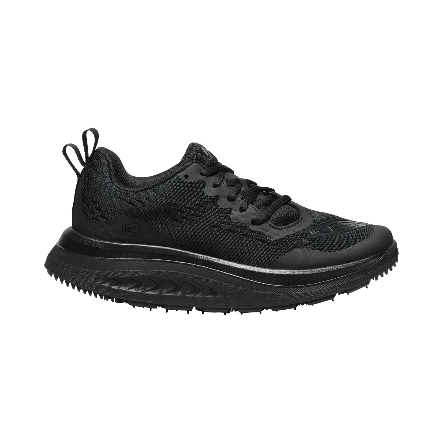 Women's WK400 Walking Shoe Triple Black - Sole Therapy