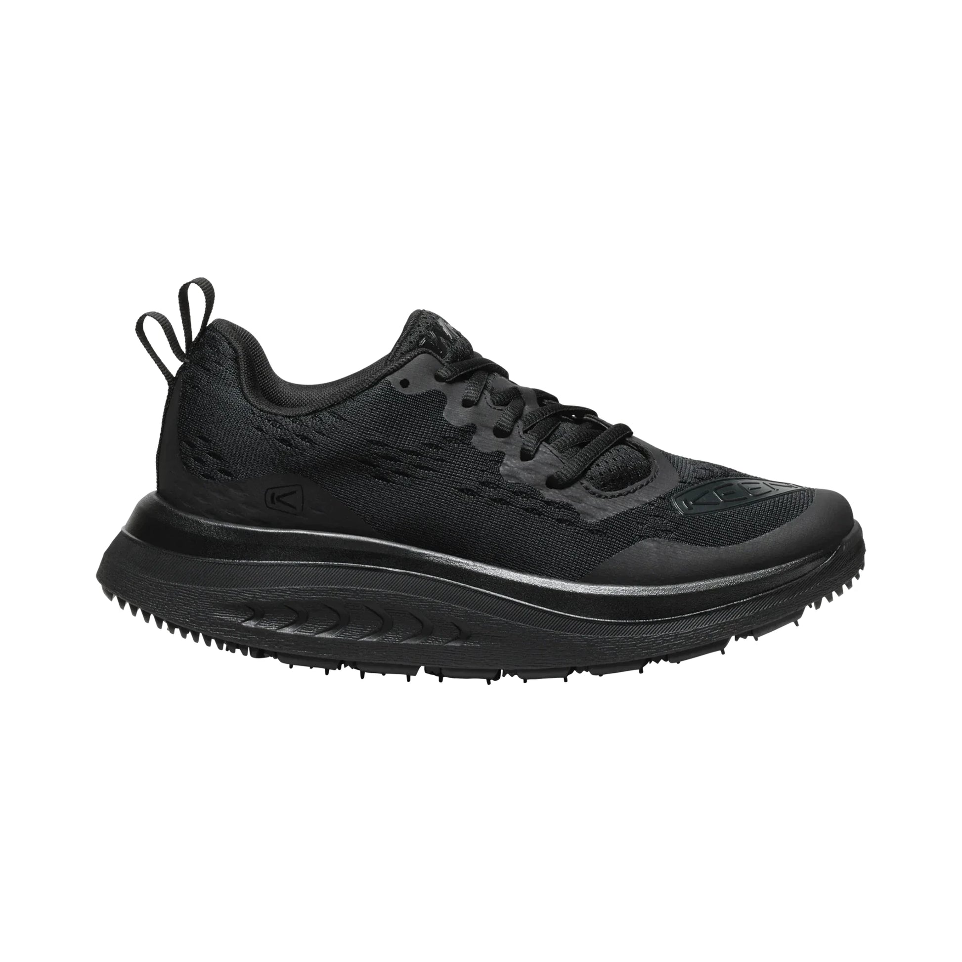 Women's WK400 Walking Shoe Triple Black - Sole Therapy