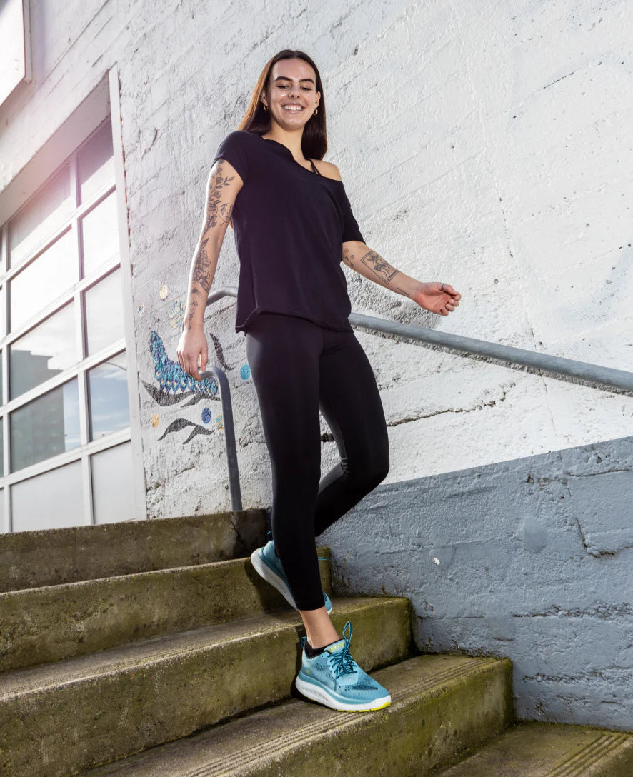 Women's WK400 Walking Shoe Yellow / Black - Sole Therapy