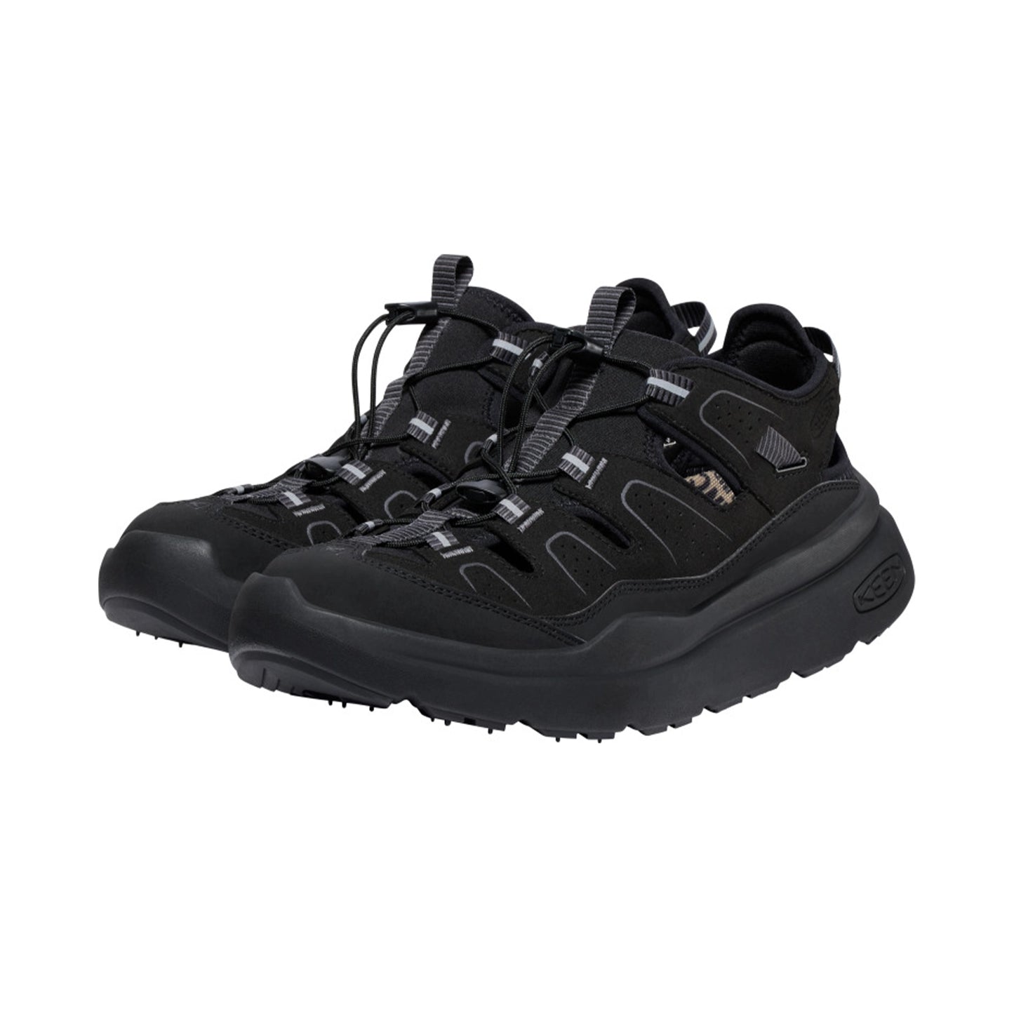 Women's WK450 Walking Sandal Black/ Black - Sole Therapy