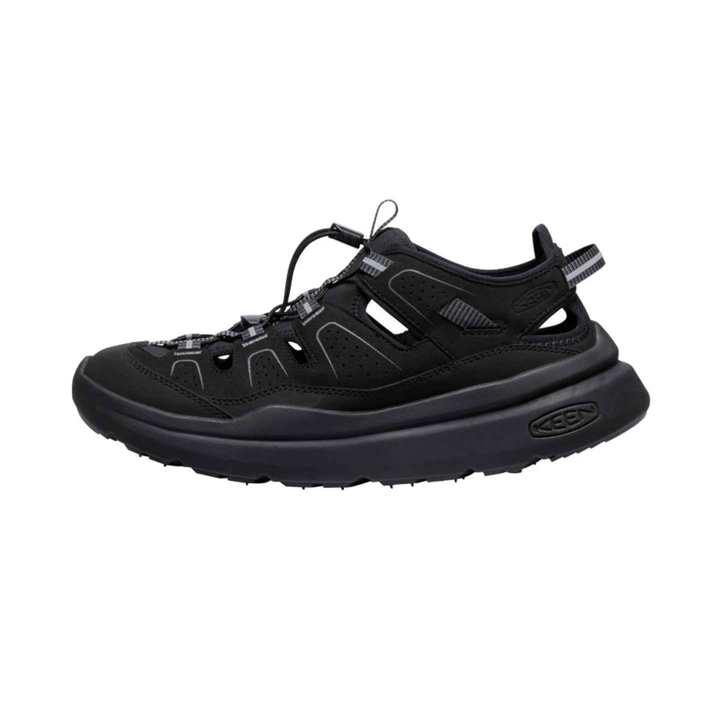 Women's WK450 Walking Sandal Black/ Black - Sole Therapy