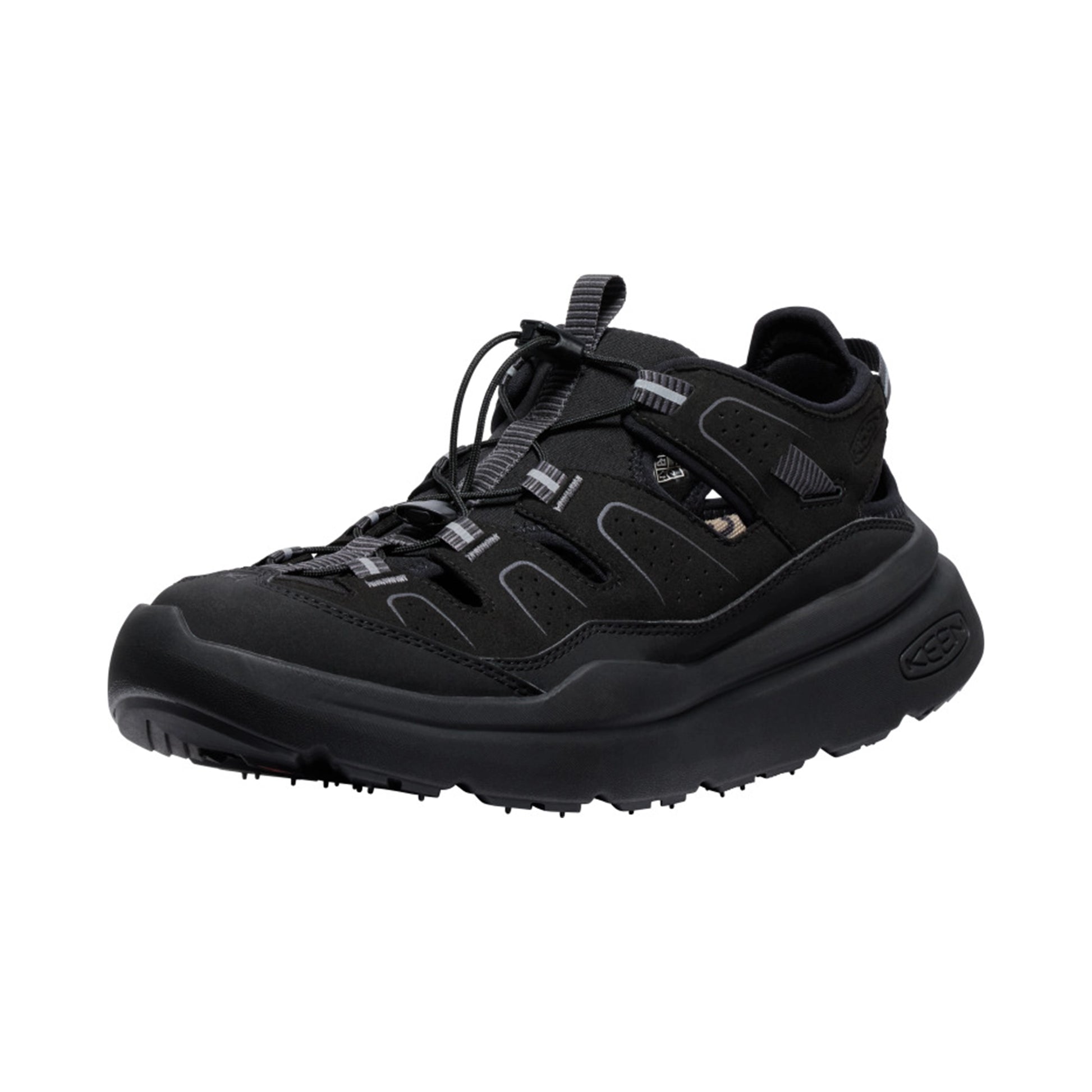 Women's WK450 Walking Sandal Black/ Black - Sole Therapy